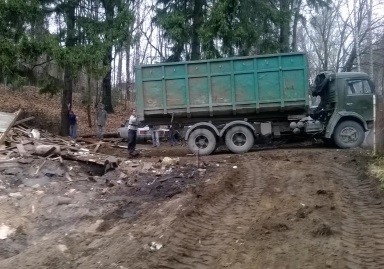 погрузка мусора вручную погрузка мусора вручную